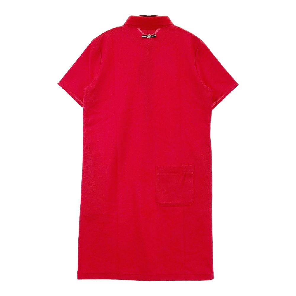 サイズ：38 LANVIN SPORT ランバン スポール 半袖 ワンピース レッド系