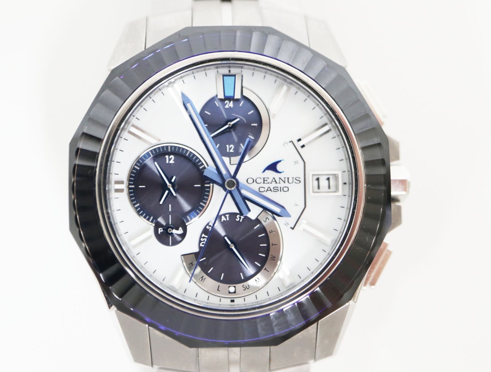 CASIO OCEANUS OCW-600 電波ソーラー 高級感◎チタン CASIO OCEANUS OCW-600 電波ソーラー 高級感◎チタン CASIO OCEANUS