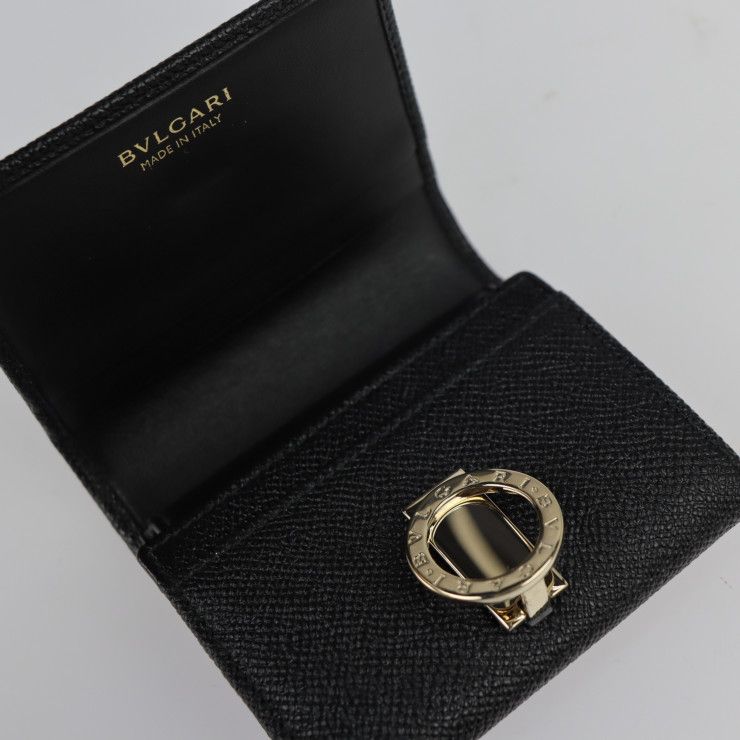 BVLGARI ミニ財布 コインケース カードケース レザー ブラック 楽天市場】BVLGARI MAN ブルガリブルガリマンホック式小銭入れ