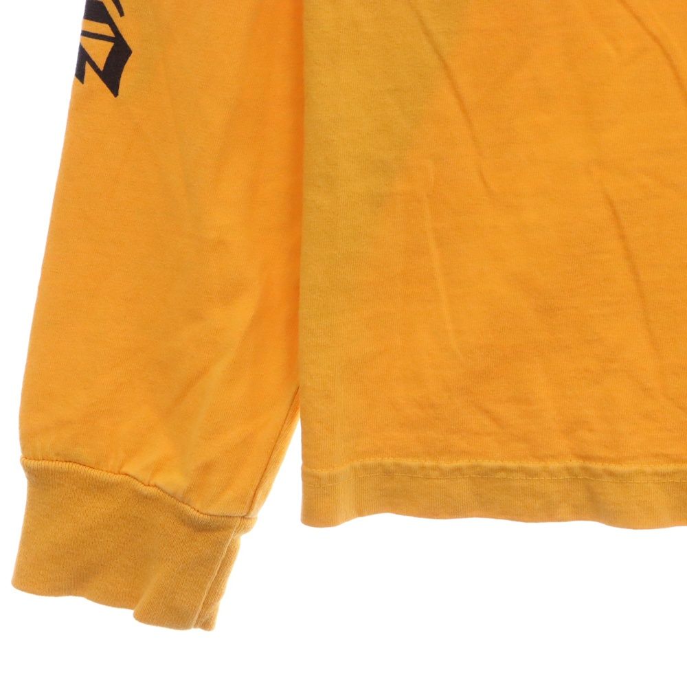 CHROME HEARTS オレンジ ロングスリーブカットソー CHROME HEARTS オレンジ ロングスリーブカットソー 高級 人気