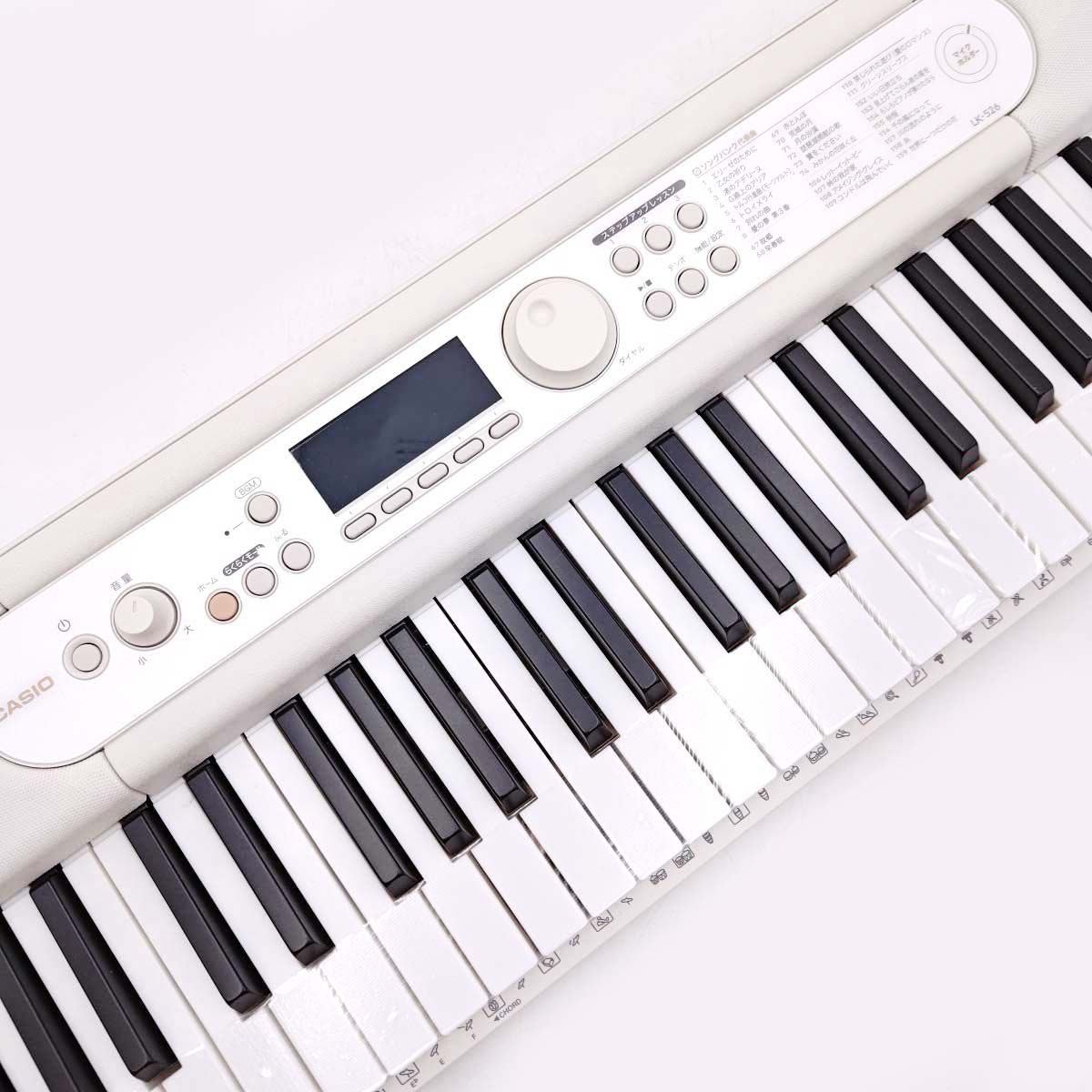 カシオ 電子ピアノ 光ナビゲーション 電子キーボード LK-526