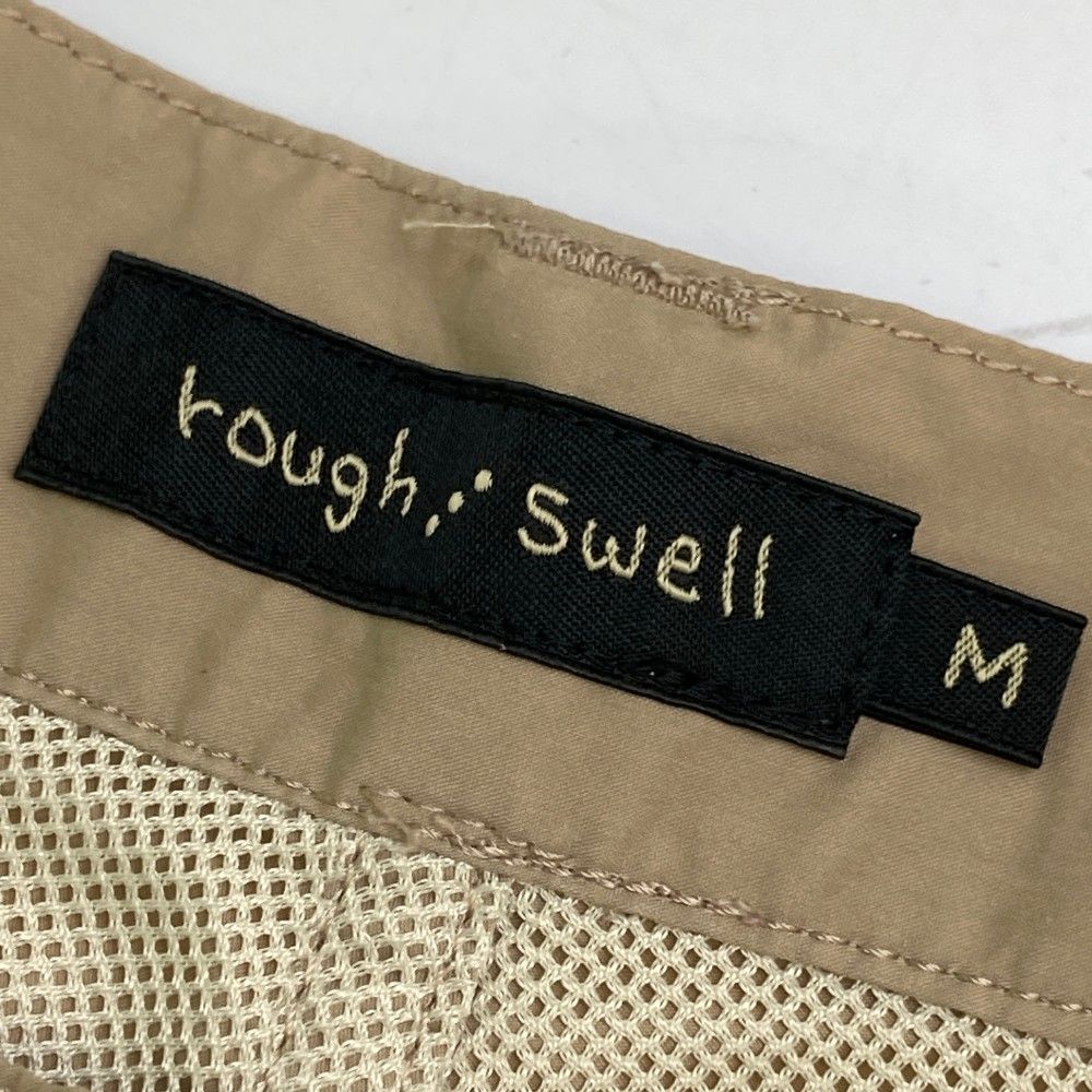 送料無料 ギフト ROUGH&SWELL サイズ：M ラフアンドスウェル ハーフ 裏メッシュ メンズウェア