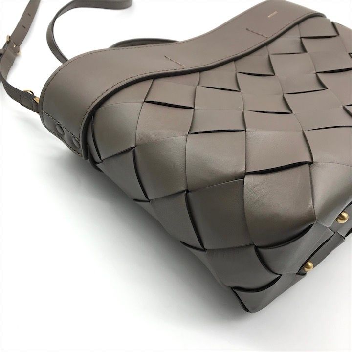 美品 SAZABY サザビー レザー 2WAY ハンド ショルダー バッグ モカ k5318 美品 SAZABY サザビー レザー 2WAY ハンド ショルダー バッグ モカ