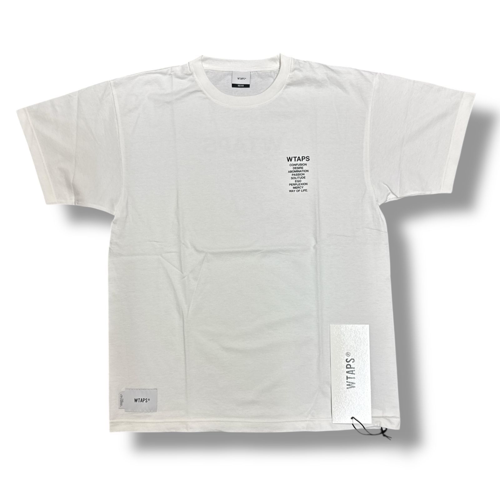 未使用品 WTAPS 24SS INGREDIENTS / SPEC / SS / COTTON プリント 