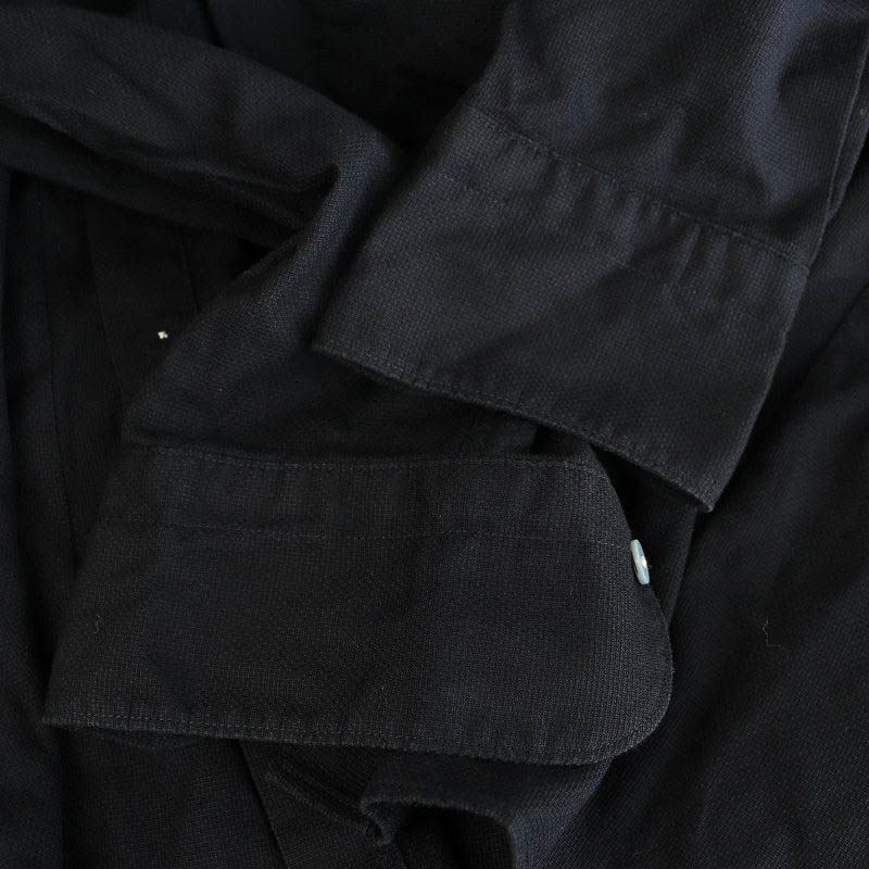 【新品】デザインワークス　シャツ　長袖 デザインワークス DESIGNWORKS 長袖シャツ 46 ネイビー /MY □OS