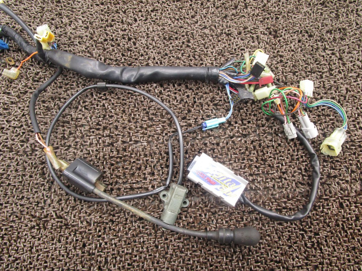 RZ50-2 メインハーネス △A4908 POSH製 CDI レギュレター イグニッションコイル RA01J ヤマハ A106E キャブ車 12V