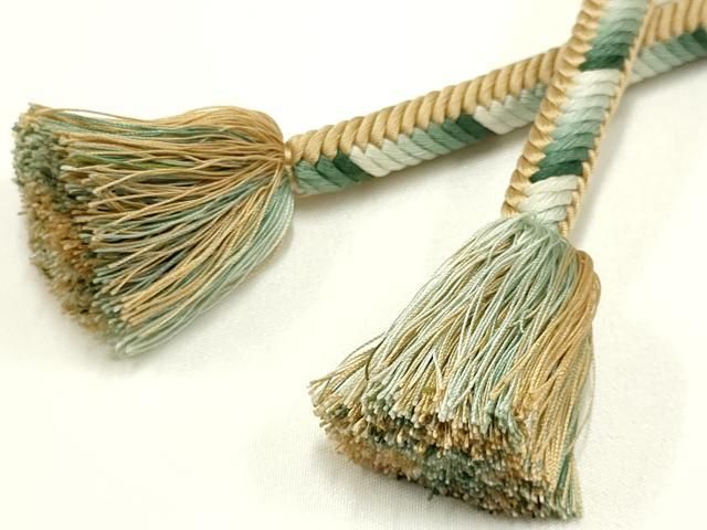 平和屋2□極上 有職組紐道明 帯締め 奈良組 宮内庁御用 国立博物館御用