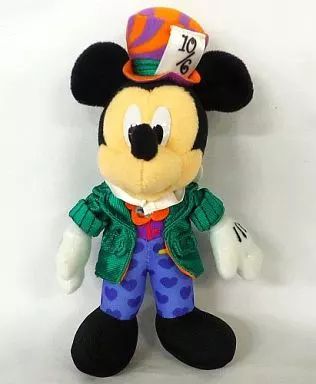中古】ぬいぐるみ ミッキー(ワンダーランド) ぬいぐるみバッジ