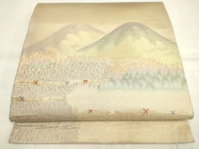 現代の名工　 山口安次郎 袋帯 松竹梅　リバーシブル 現代の名工 山口安次郎 袋帯 松竹梅リバーシブル