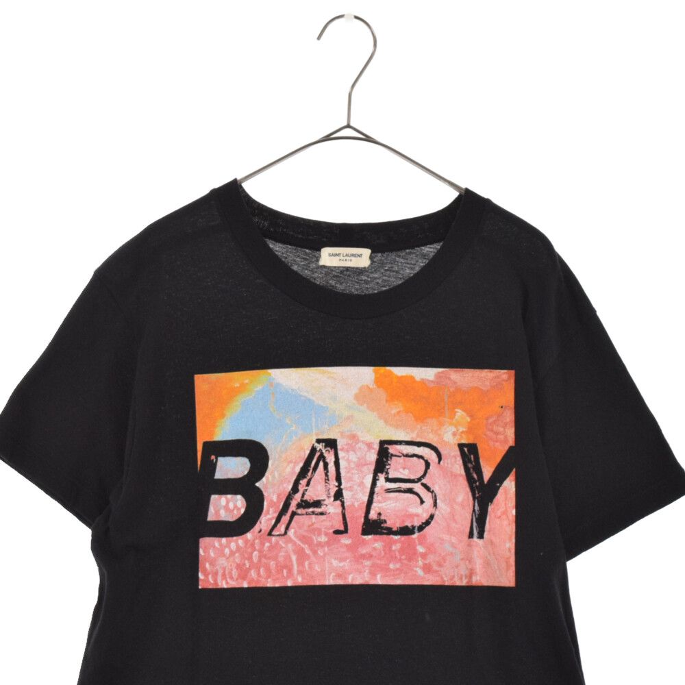 SAINT LAURENT PARIS サンローランパリ 16SS BABYプリント 半袖Tシャツ