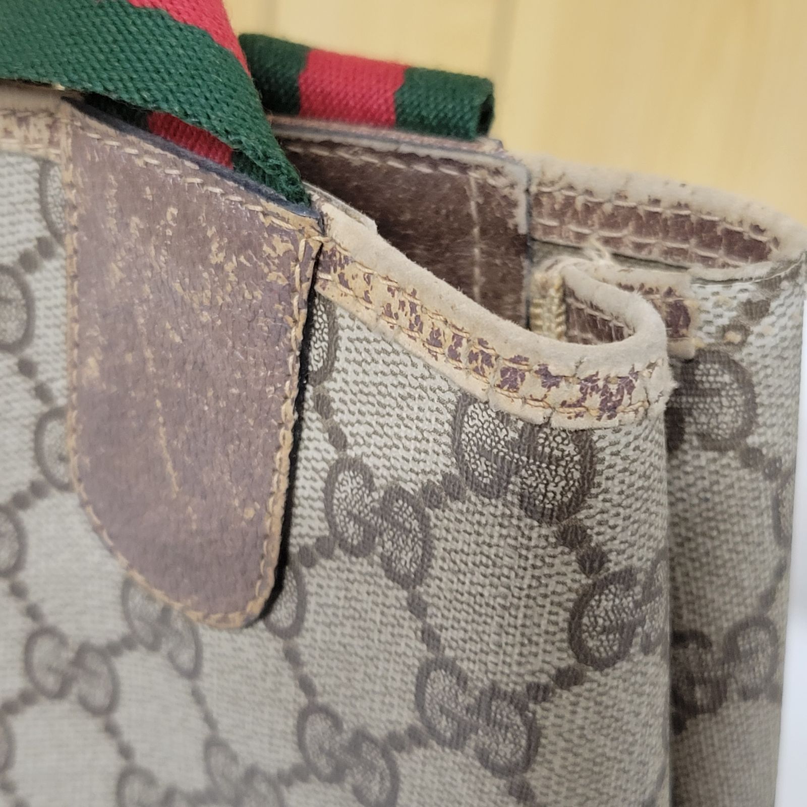 GUCCI グッチ トートバッグ GGスプリーム シェリーライン GUCCI グッチ トートバッグ シェリーラインGGスプリームトート