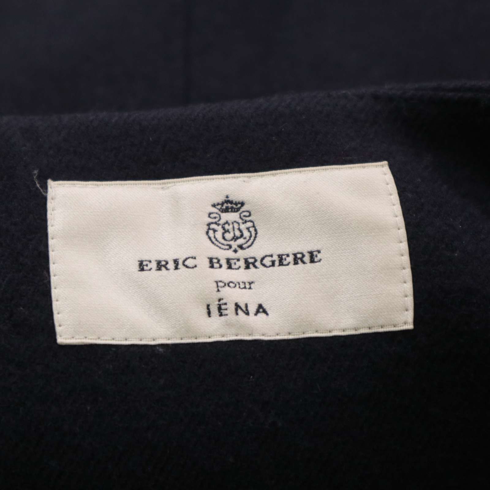 ERIC BERGERE pour IENA エリック ベルジェール × イエナ 秋冬 ウール 