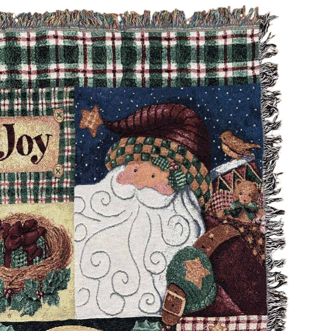 VINTAGE - vintageラグ カーペット クリスマス サンタ プレゼント 674 VINTAGE - vintageラグ カーペット クリスマス サンタ