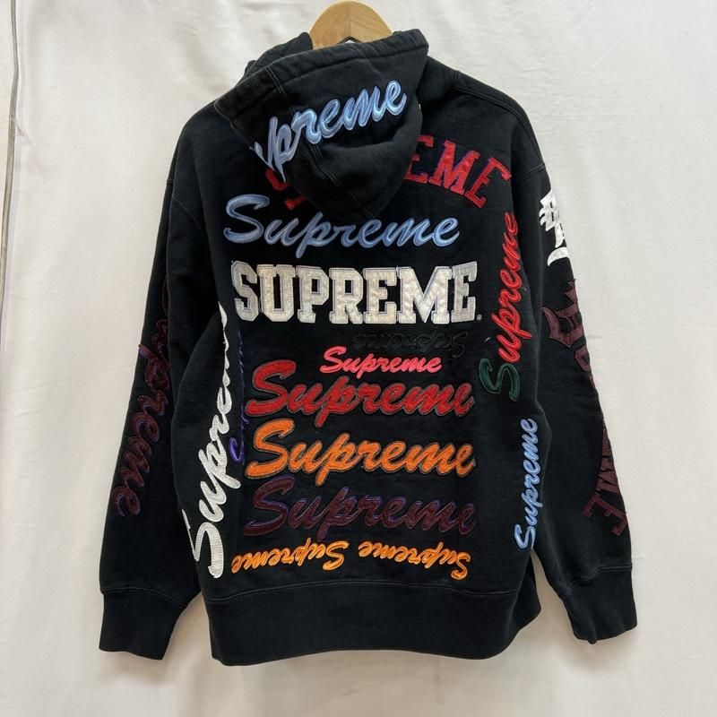 ヒッキー　Supreme Slogo パーカー　マルチカラー ヒッキー様専用 Supreme Slogo パーカー マルチカラー - メルカリ