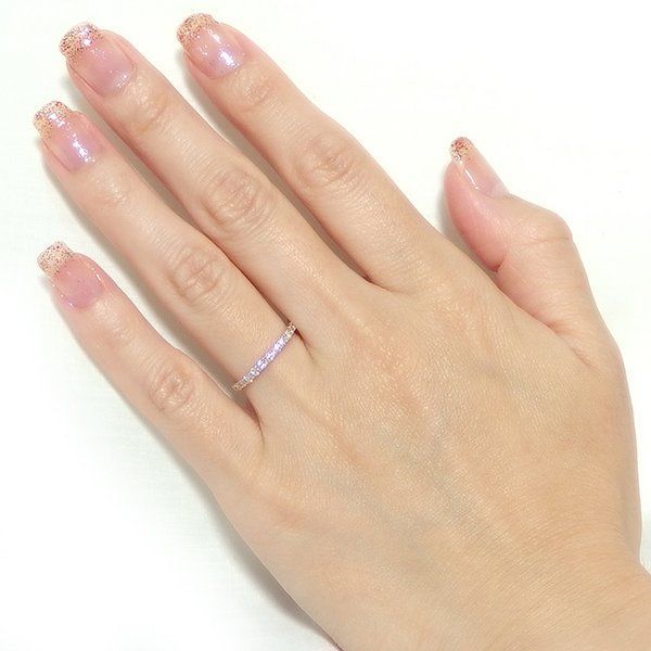 新品 K18ピンクゴールド フリーサイズリング日本製 ピンクゴールドのフリーサイズリング K18リング(ピンクゴールド