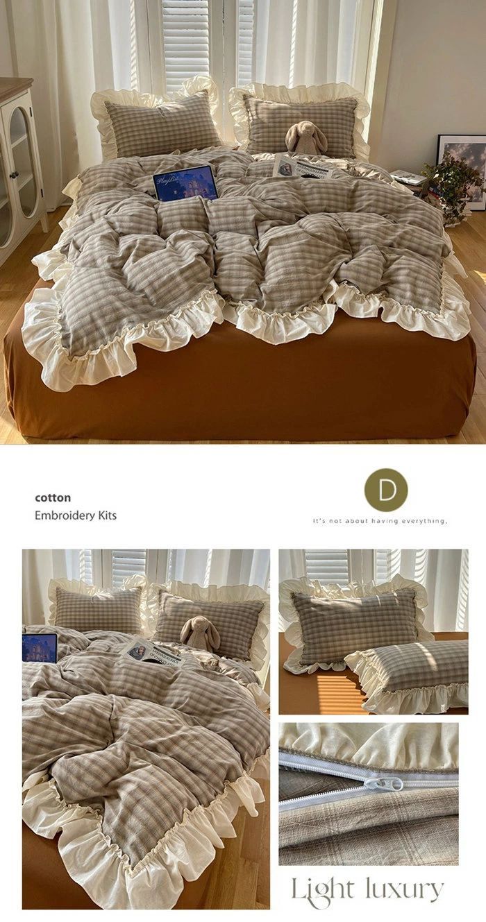 チェック柄 ４点セット 布団カバーセット 掛け布団カバー 暖かい セミダブル 布団カバー 北欧風 柔らかい 秋冬用 厚手起毛 フランネル 枕カバー シートセット 超人気 布団カバー 4点セット 掛け布団カバー シングル ダブル