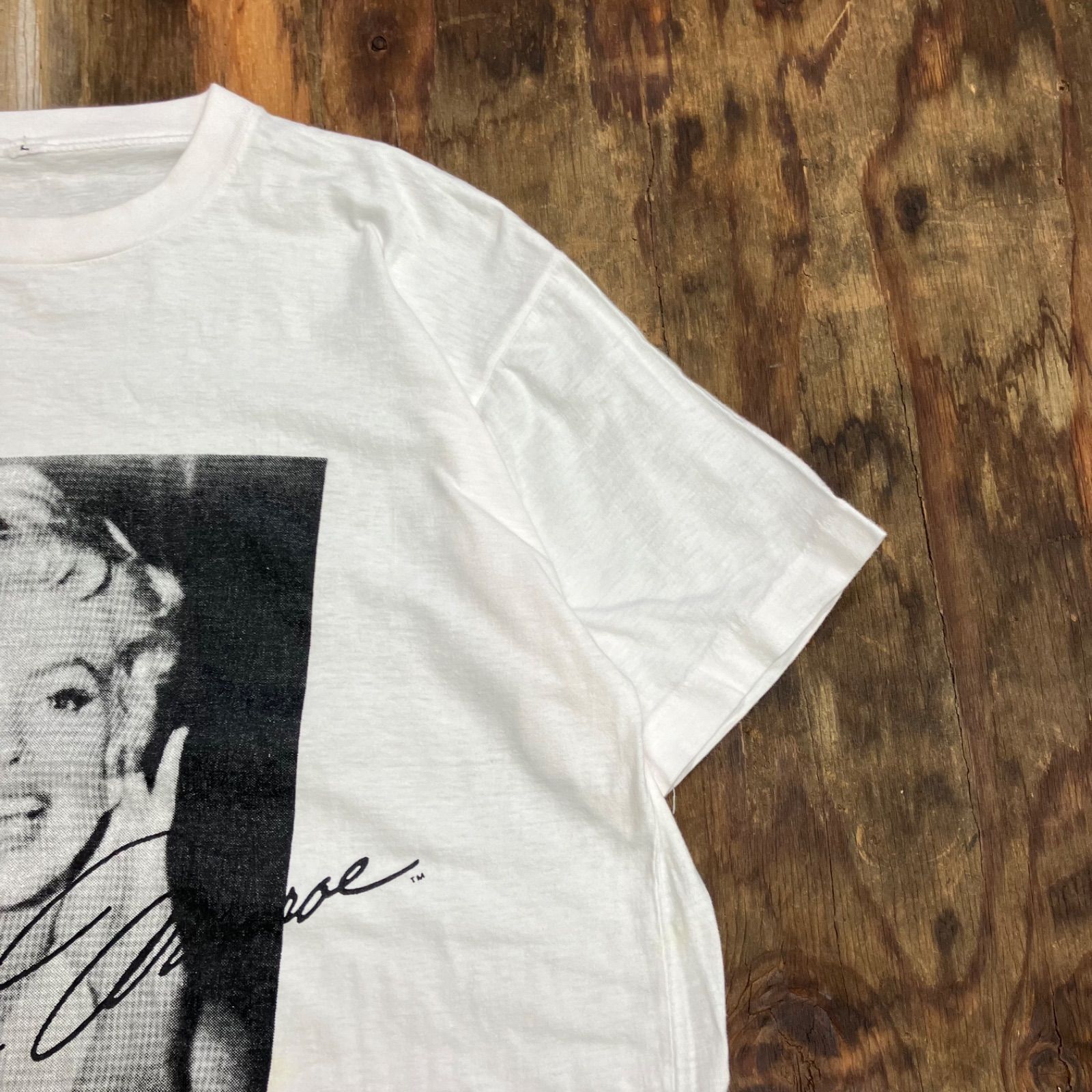 Marilyn Monroe マリリンモンロー シングルステッチ サイン フォト 