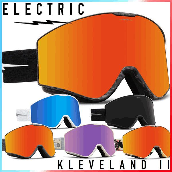 【美品】⭐︎ELECTRIC⭐︎ KLEVELAND 【23-24モデル】 23-24 ELECTRIC KLEVELAND スノーボード ゴーグル