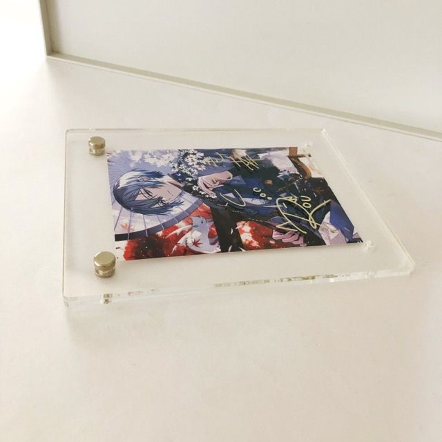 真野しずく　直筆サイン入りブロマイド 夢喰NEON なめ xp!a ベアードアード ブロマイド 直筆サイン入り