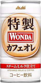 アサヒ ワンダ 特製カフェオレ 185ml ×90本 個