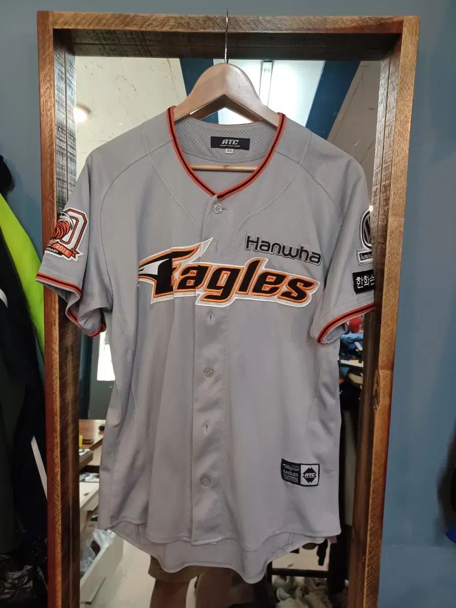 Hanwhae Eagles ハンファ イーグルス ユン キュジン マーキング ジャージ 半袖 100
