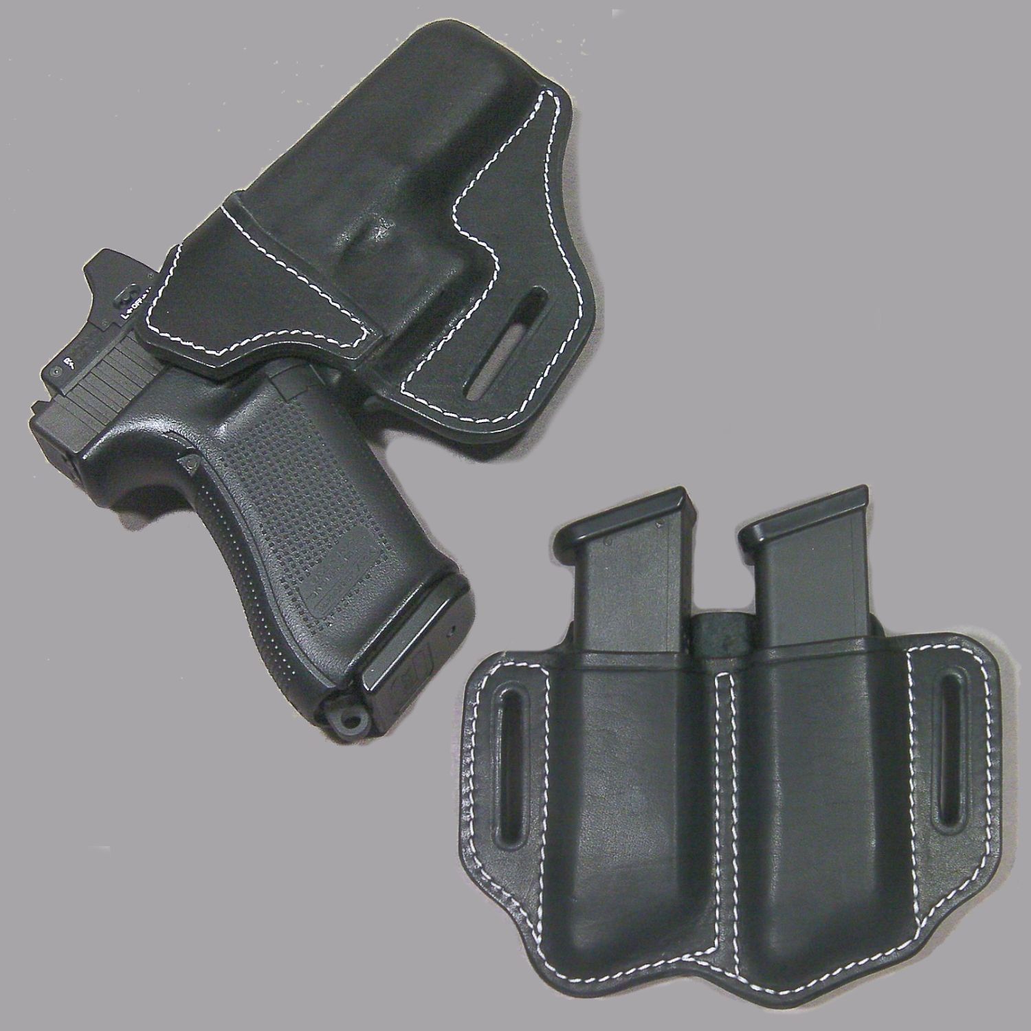 東京マルイ グロック17 Gen5 コンシールド ホルスターとマグポーチのセット 銃 マガジン マイクロサイトは付属しません