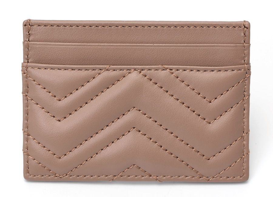 グッチ | GUCCI ダブルG カードケース | カードホルダー 443127 レザー ピンクベージュ 商品番号 S-159260