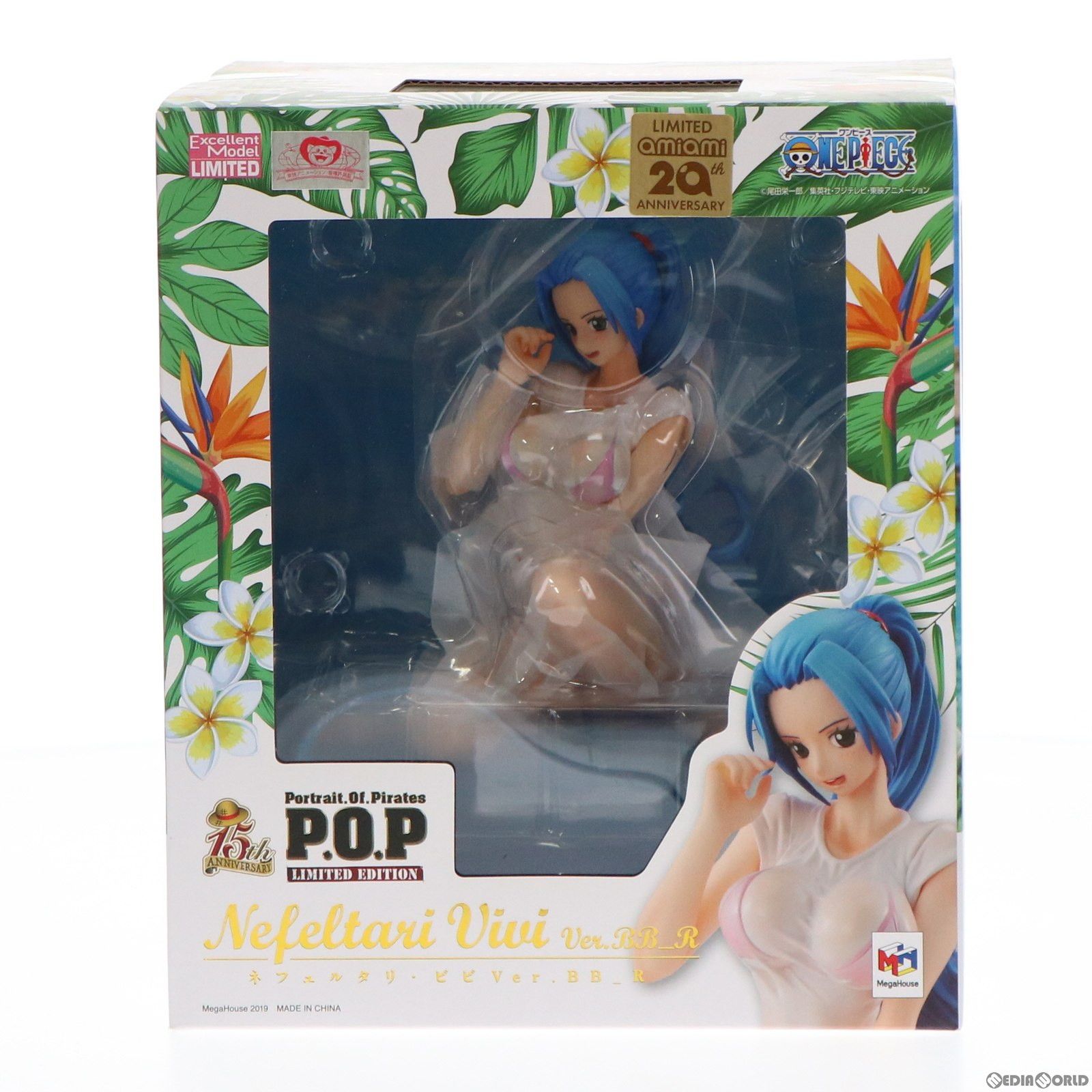 【希少】ワンピース　ビビ　バースデー　ポートレート　アニメイト限定　販売終了品 あみあみ限定 Portrait.Of.Pirates P.O.P ネフェルタリ・ビビ