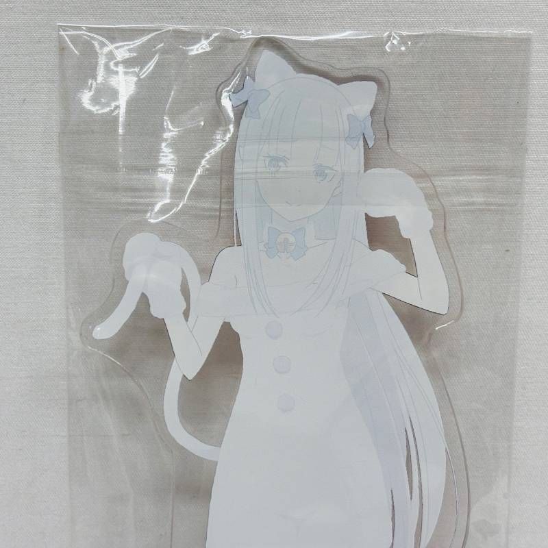 リゼロ C104 アクリルスタンド 2点 セット ふわふわどうぶつコス Ver