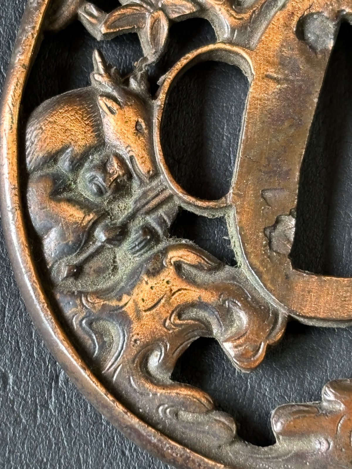 時代 象嵌鍔、刀装具等 262g 東Y6-0911①トヒサ 時代 象嵌鍔、刀装具等