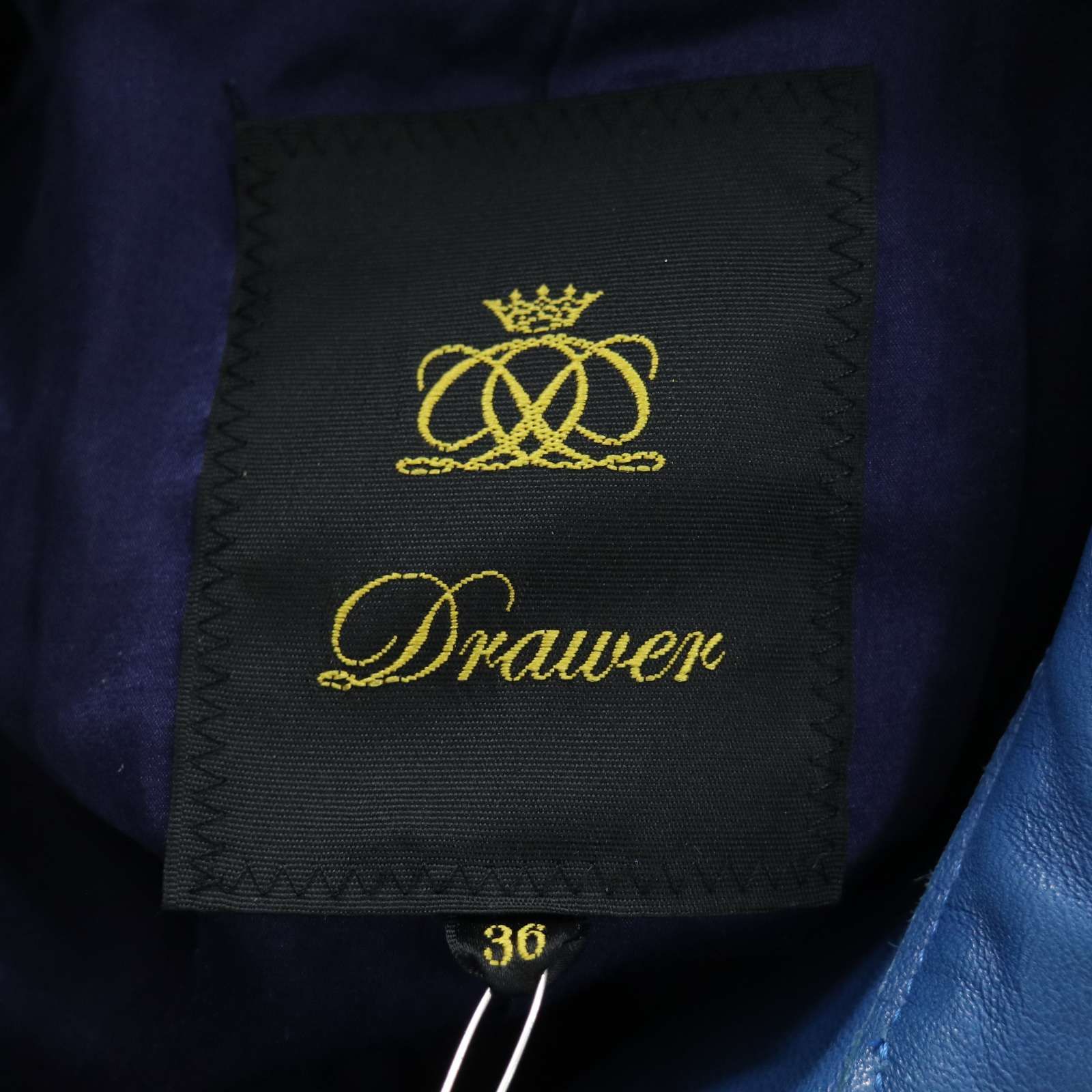 新品 未使用】 Drawer ドゥロワー 羊革♪ シープスキン ラム レザー