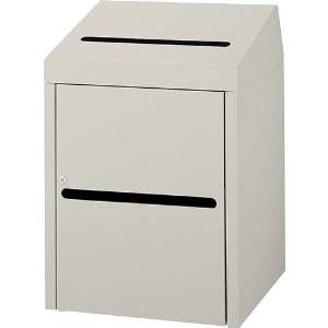 【新品・5営業日で発送】山崎産業 機密文書回収ボックス A3(アイボリー) YW-170L-ID 1台／ケース