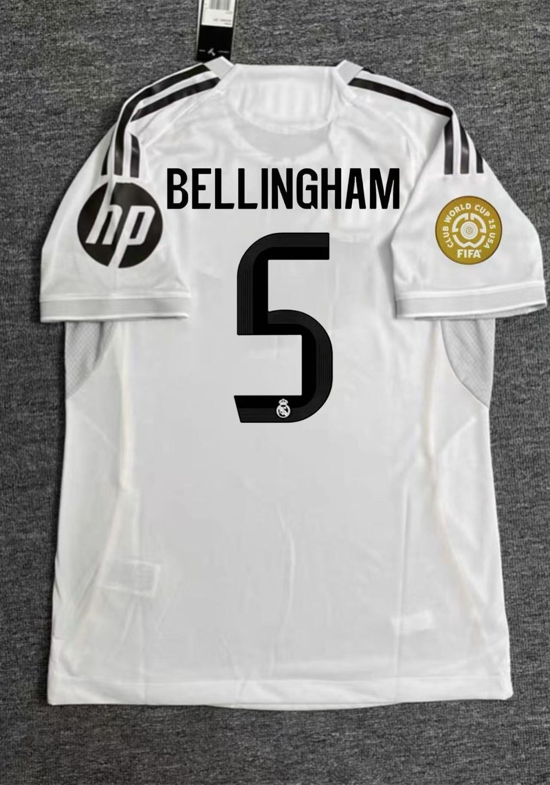 レアル・マドリード BELLINGHAM ユニフォーム Mサイズ レアルマドリード 25-26 アウェイ 半袖 ユニフォーム No.5
