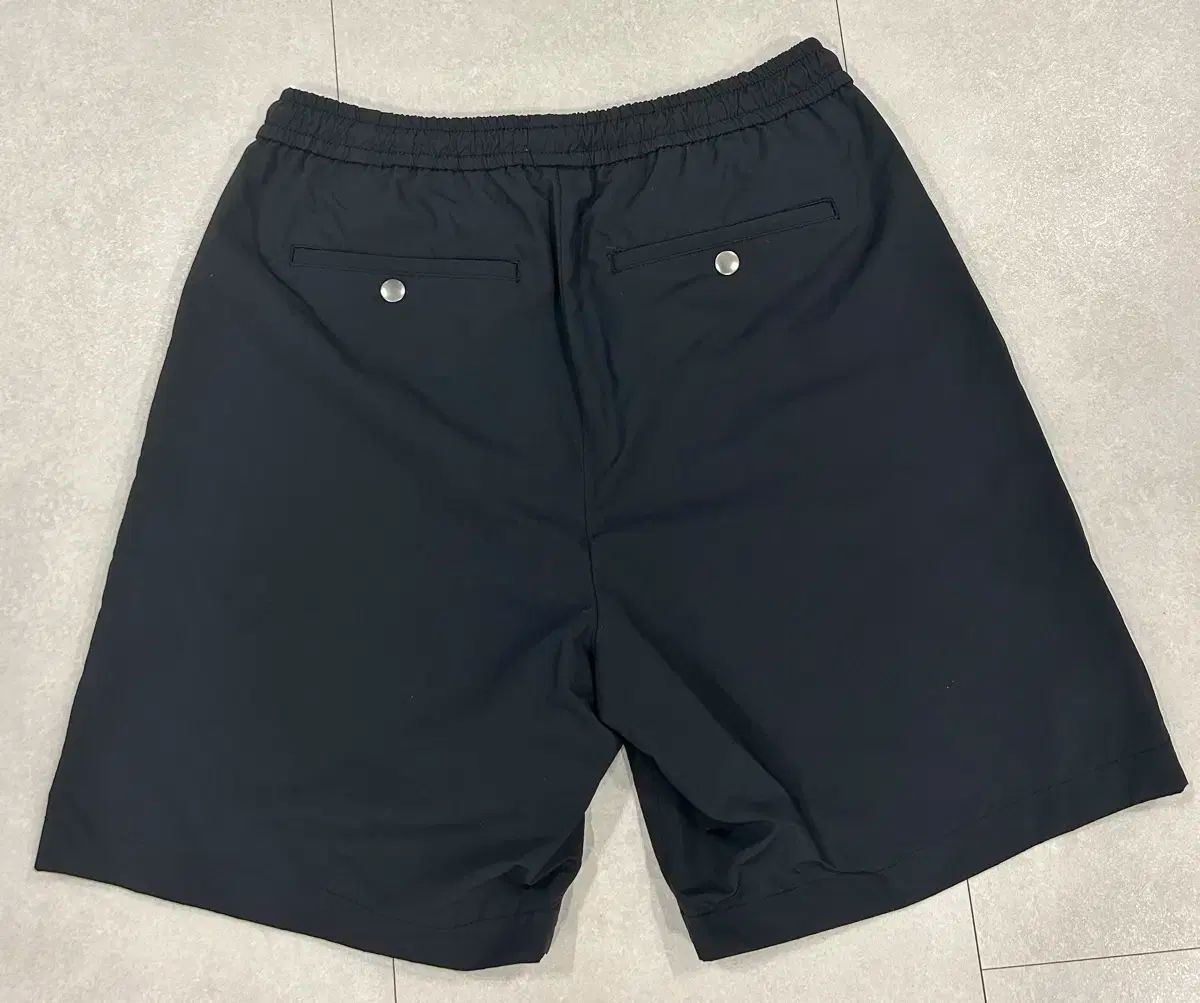 SANDRO サンドロ 24SS ナイロン ハーフパンツ ショートパンツ 黒 30 サイズ