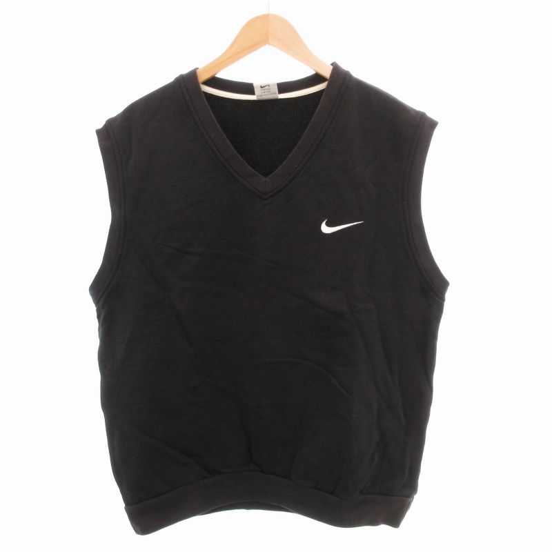 ナイキ NIKE ヴィンテージ 90s 白タグ ニットベスト プルオーバー V 