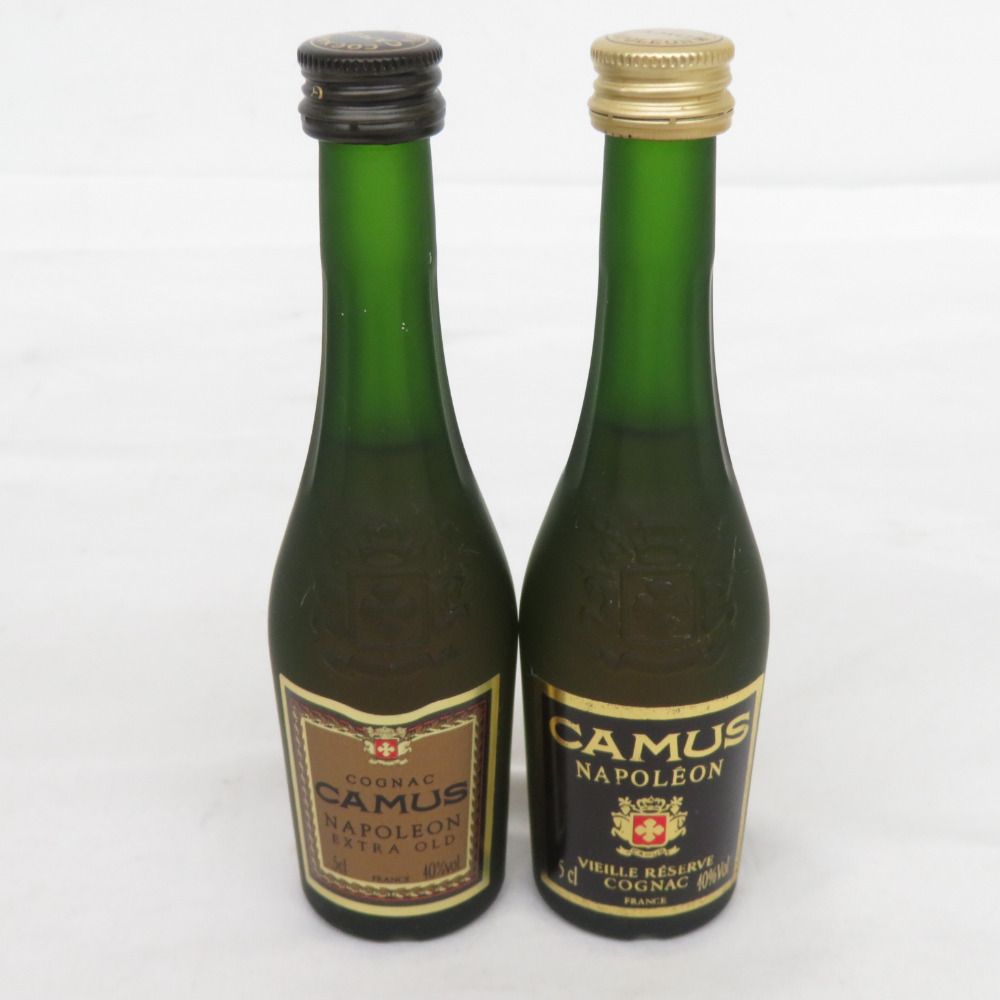 ブランデー Otard/CAMUS 等 各5ml 4本セット コニャック 洋酒 古 ブランデー Otard/CAMUS 等 各5ml 4本セット コニャック 洋酒 古