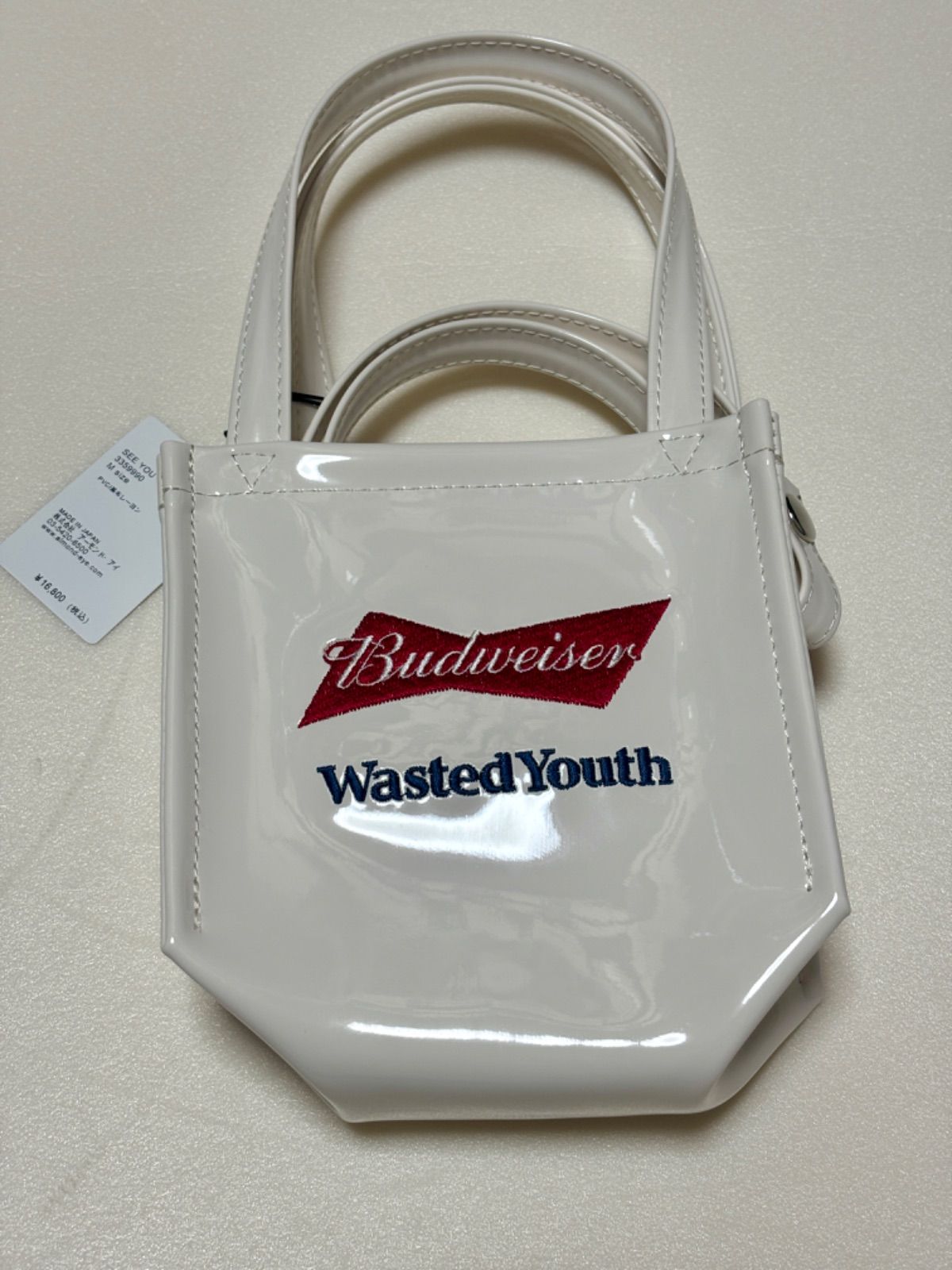 バッグ SEE YOU YESTERDAY (Budweiser) 豪華トリプルコラボ❗️SEE YOU YESTERDAY × Wasted Youth