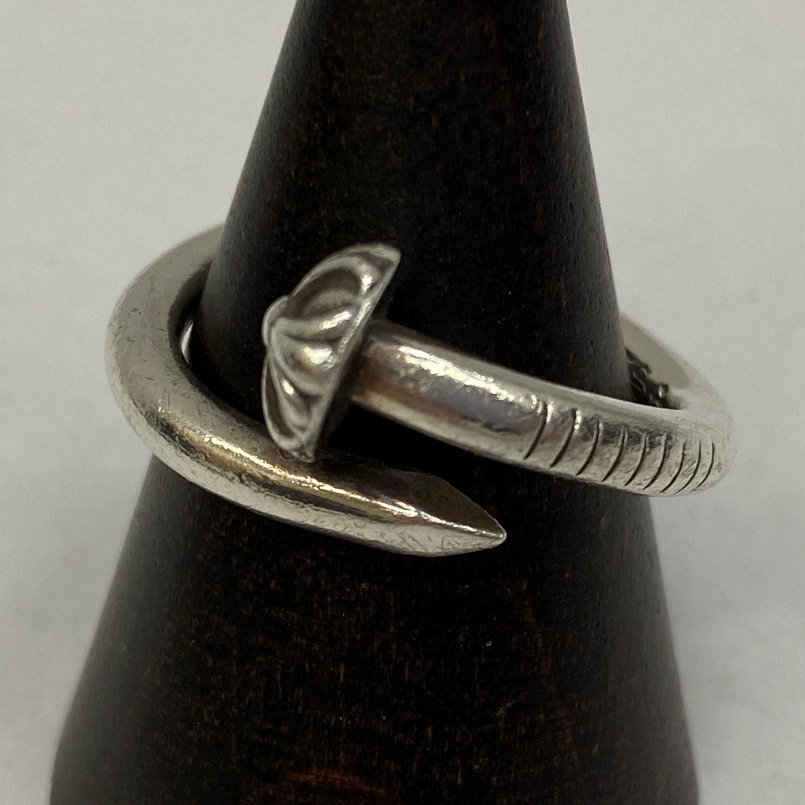 加古川店 CHROME HEARTS | クロムハーツ リング 指輪 NAIL CROSS BALL 134