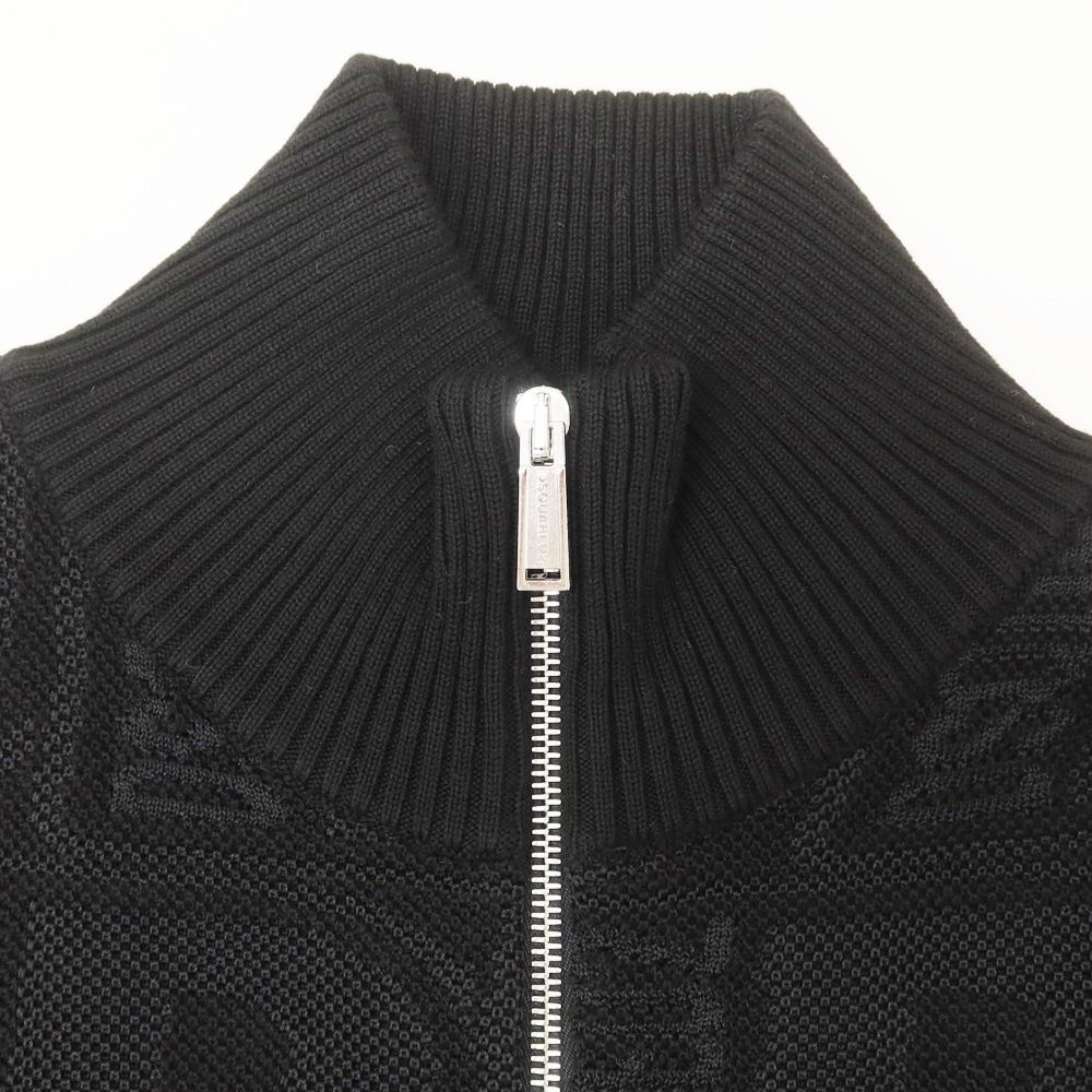 新品】ディースクエアード DSQUARED2 ウールポリエステル ジャカード 