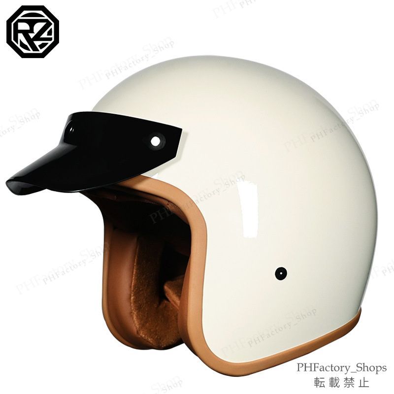 ジェットヘルメット 3|4型 ヘルメット ハーフヘルメット バイクヘルメット DOT承認 ABS 耐久性 安全性 通気性 男女兼用 4色 A219