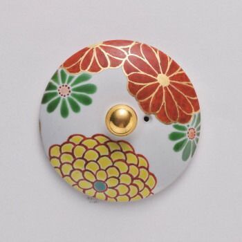 焼〆急須錦菊