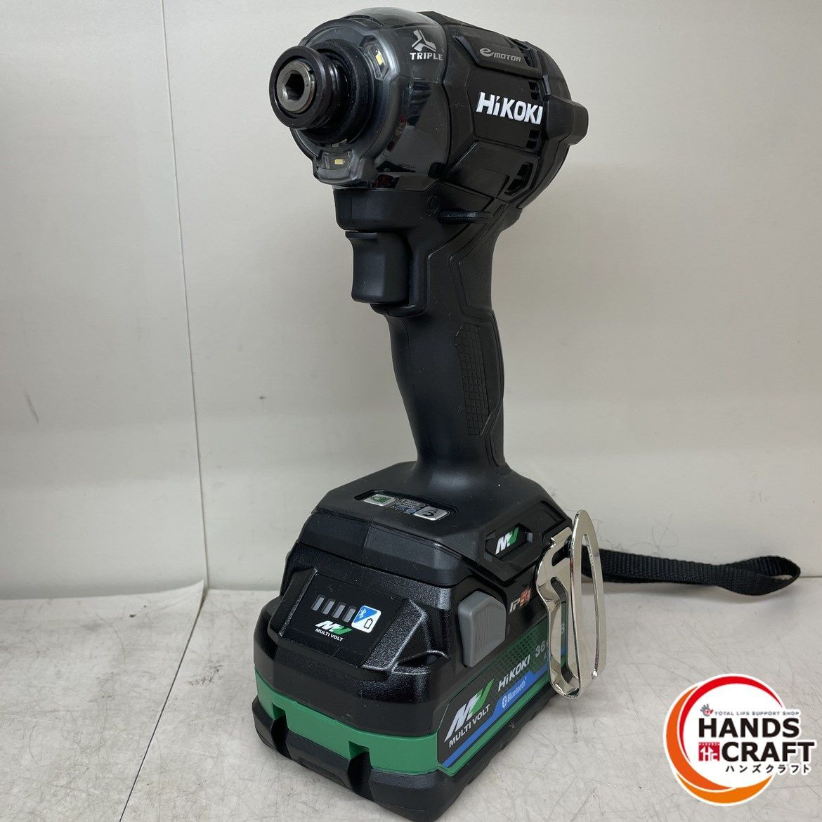 ☆HITACHI 黒 36V インパクトドライバー WH36DA 美品 36V