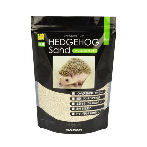 まとめ） ハリネズミサンド 1kg （ペット用品） 【×6セット】【代引 