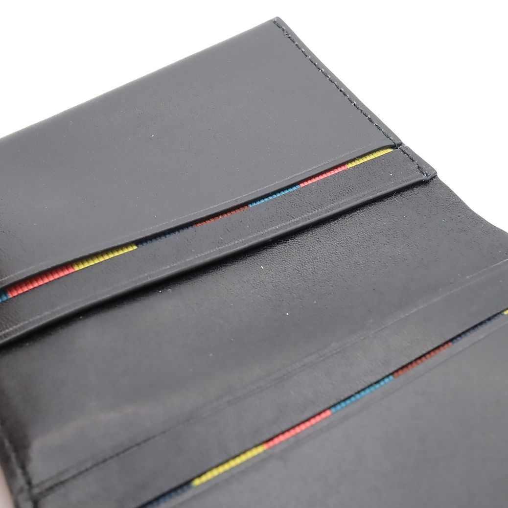 ポールスミス マルチストライプ　ケース ポールスミス Paul Smith キーケース マルチストライプ ブラック