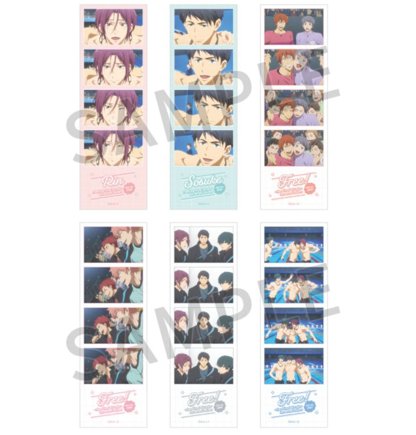 ⭐︎京アニCMバージョン⭐︎ 　劇場版 Free! FS 特典コマフィルム 第7週目 数量限定入場者プレゼント「Free!TYM」＆「Free!RW 夢