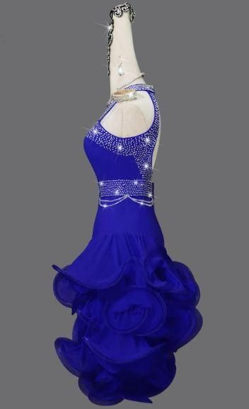 社交ダンスドレス ラテンドレス 競技 デモ用 ルンバ オーダーメイド 新品未使用社交ダンスドレス ラテンドレス 競技 デモ用 ルンバ
