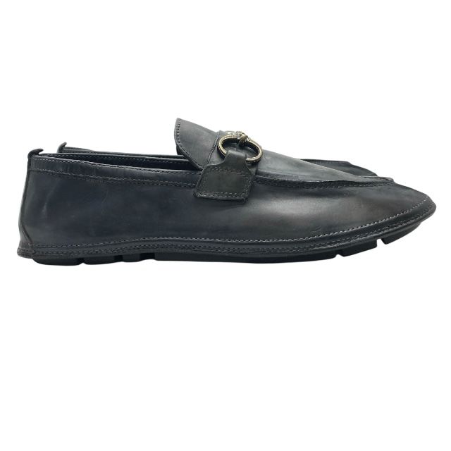 【DOLCE&GABBANA】美品ドルガバ チェーンローファー コンビレザー ドルチェ&ガッバーナ ドルガバ CA5724 ローファー ドレス