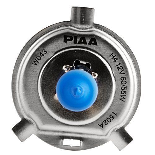 新品 PIAA ハロゲンバルブ 車検対応 H4 5000K ストラスブルー 2個入