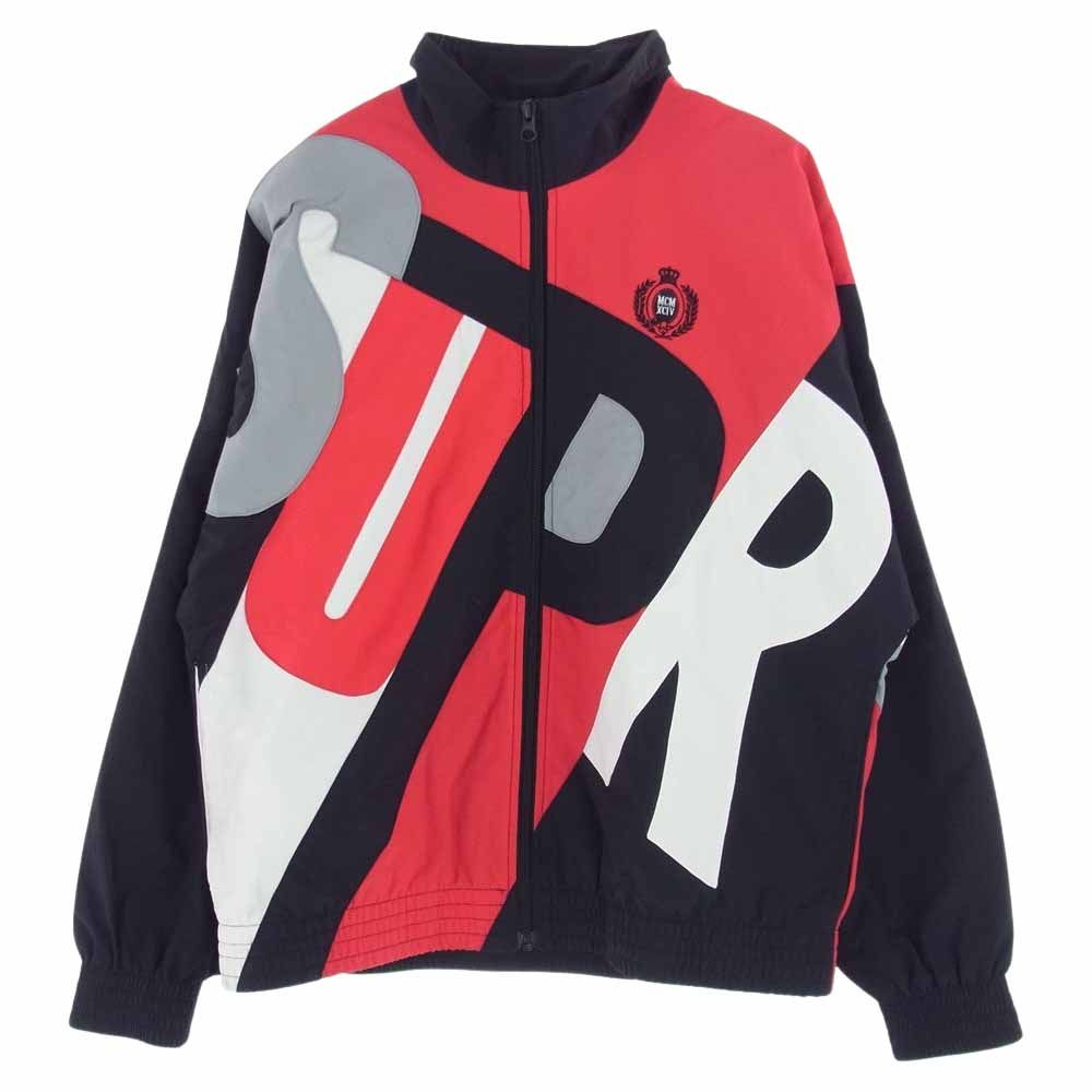 Supreme Big Letter Track Jacket 黒XL