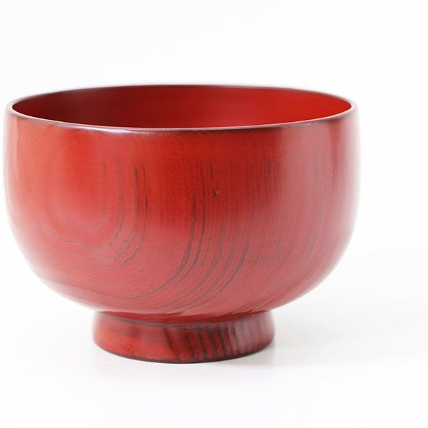 越前塗　越前漆器　天然木　御好み椀　大きめ多様椀　５客　美しい手塗り　未使用品 越前塗 越前漆器 天然木 御好み椀 大きめ多様椀 5客 美しい手